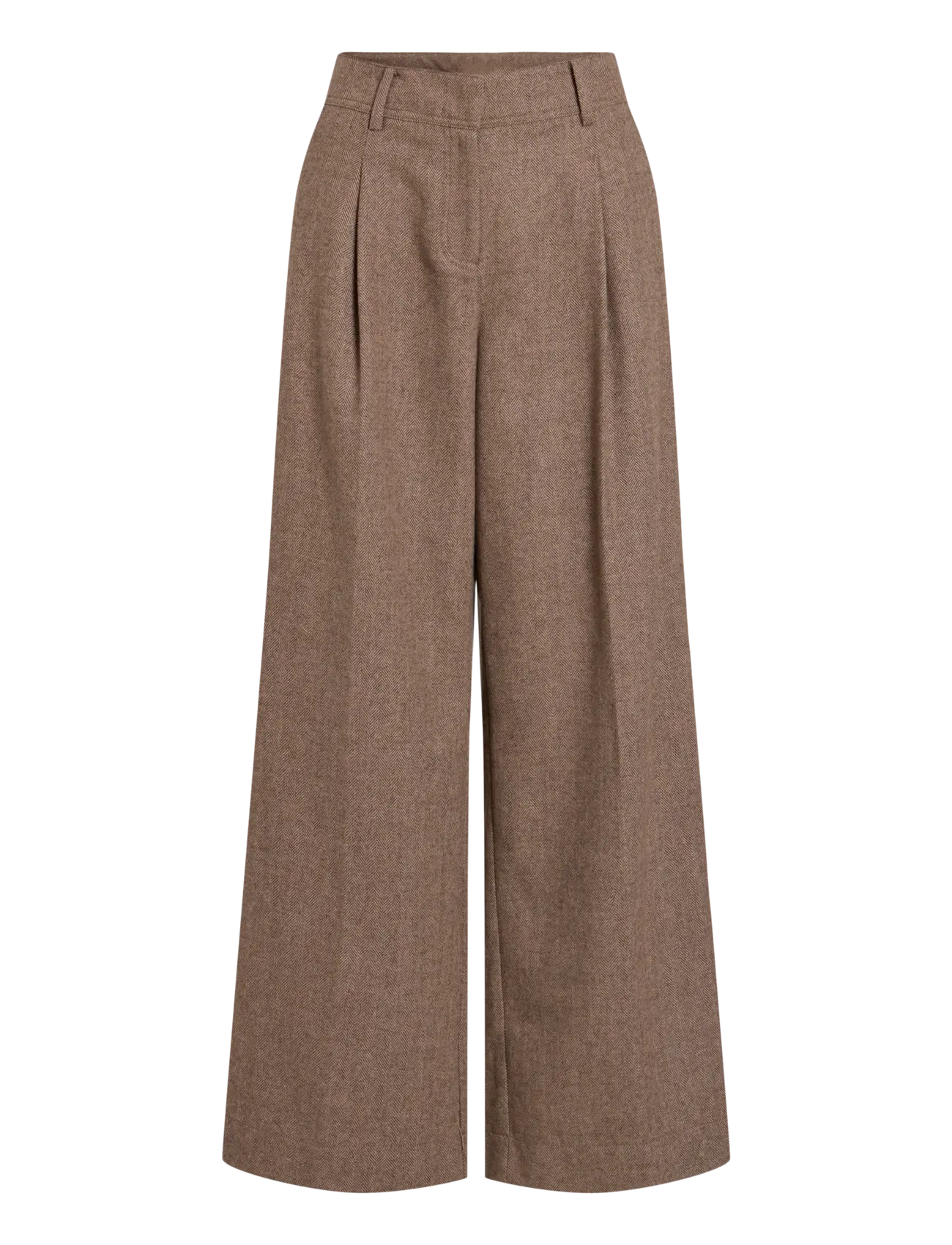 ROUGE EDIT - ROUSAGA MAE RW W/F F/L TROUSER - anzugshosen - canteen - 0