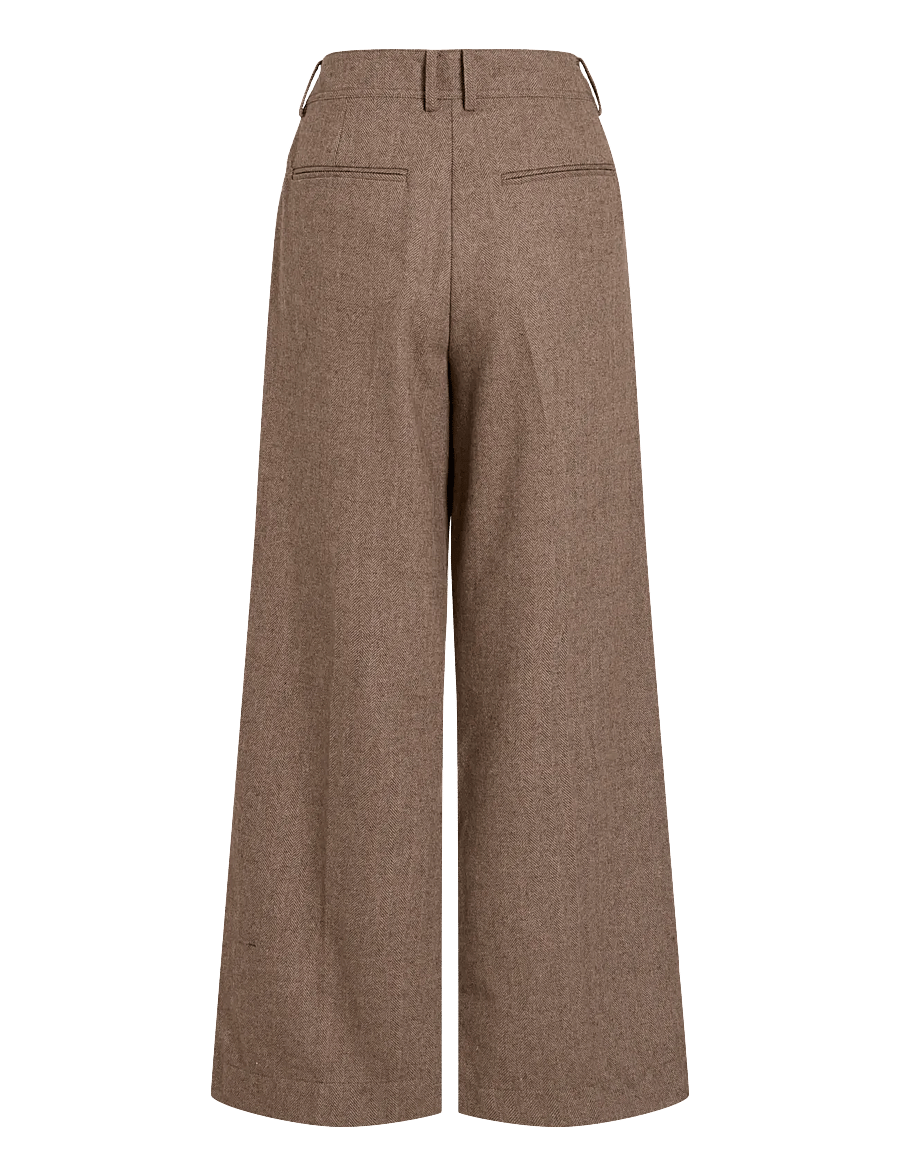 ROUGE EDIT - ROUSAGA MAE RW W/F F/L TROUSER - anzugshosen - canteen - 1