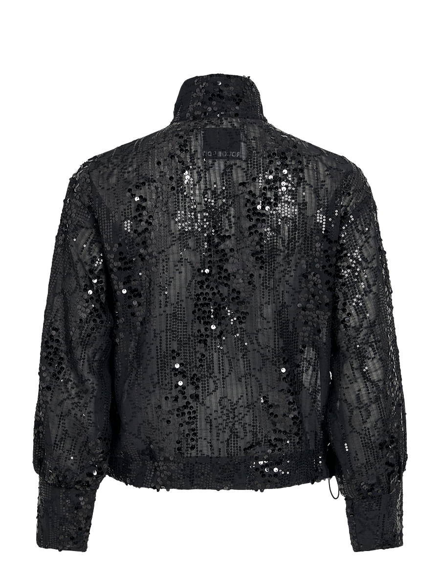 ROUGE EDIT - ROUMARY L/S HIGH NECK SHIRT/EV - overshirts - meteorite - 1