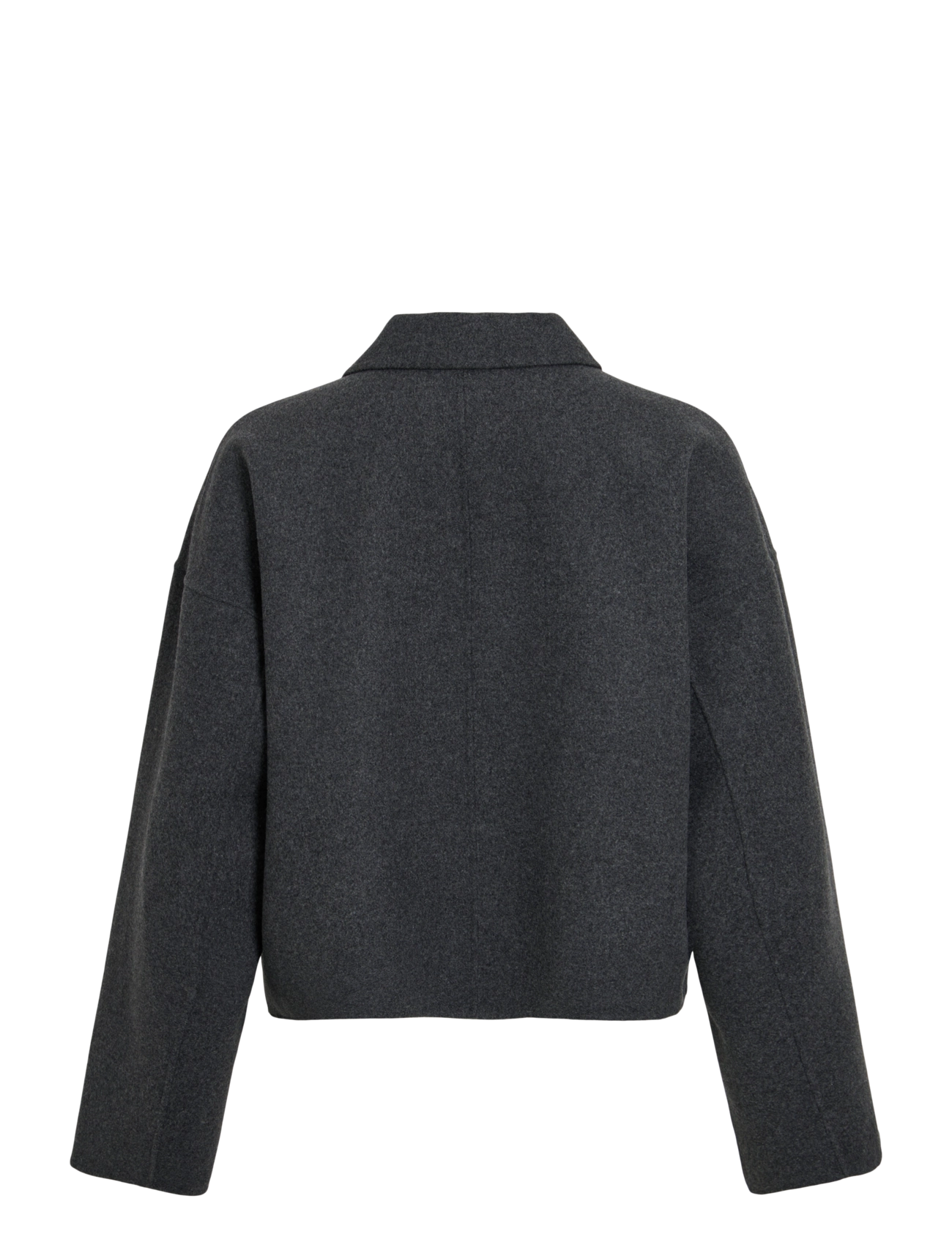 ROUGE EDIT - ROUMIA L/S JACKET - ulljackor - dark grey melange - 2