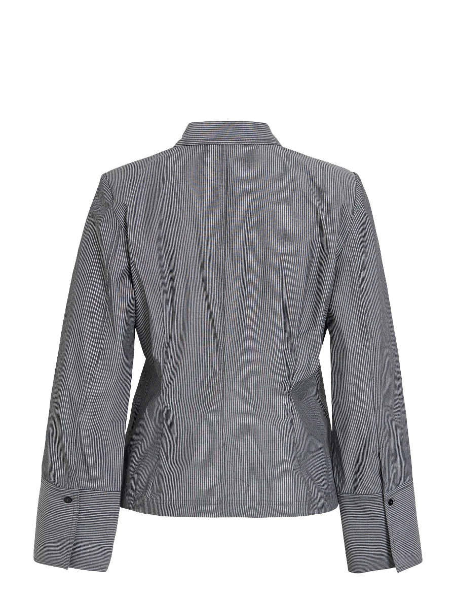 ROUGE EDIT - ROUIRMA L/S SHIRT - dark grey melange - 2