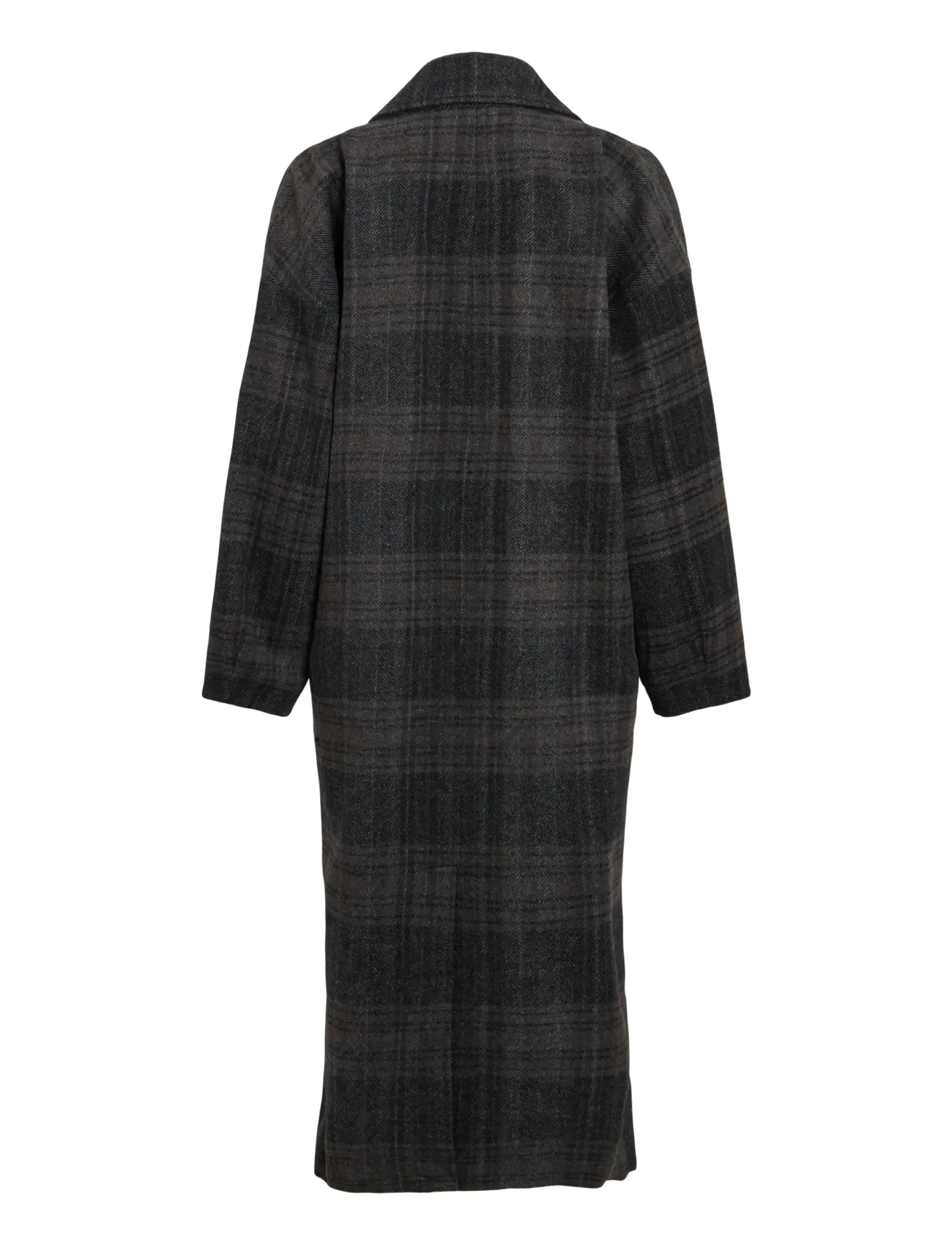 ROUGE EDIT - ROUCILLA L/S DB OVERSIZED COAT - meteorite - 2