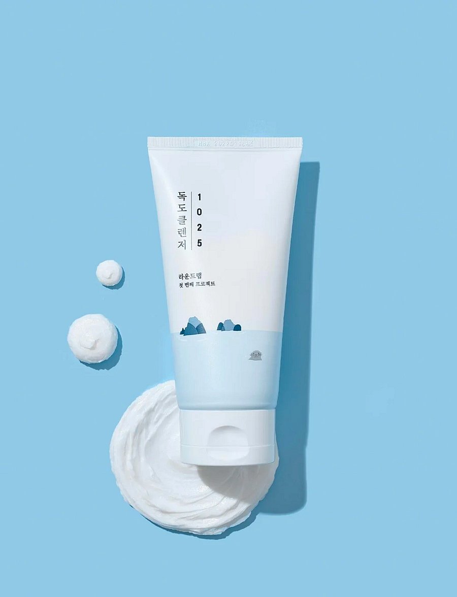 Round Lab - 1025 Dokdo Cleanser - foaming cleanser - clear - 1