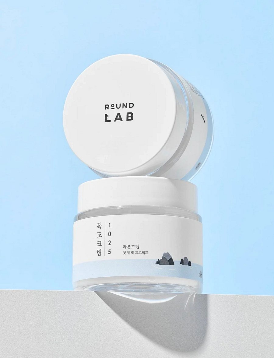 Round Lab - 1025 Dokdo Cream - päivävoiteet - clear - 2