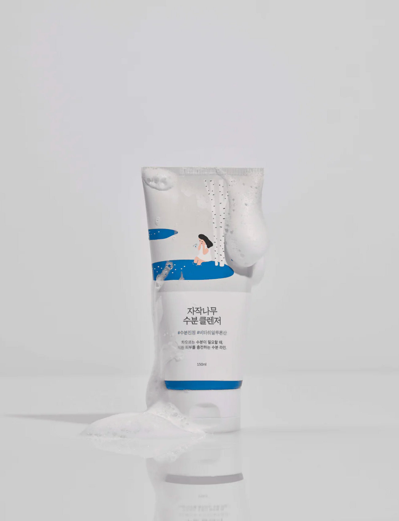 Round Lab - Birch Juice Moisturizing Cleanser - foaming cleanser - clear - 2