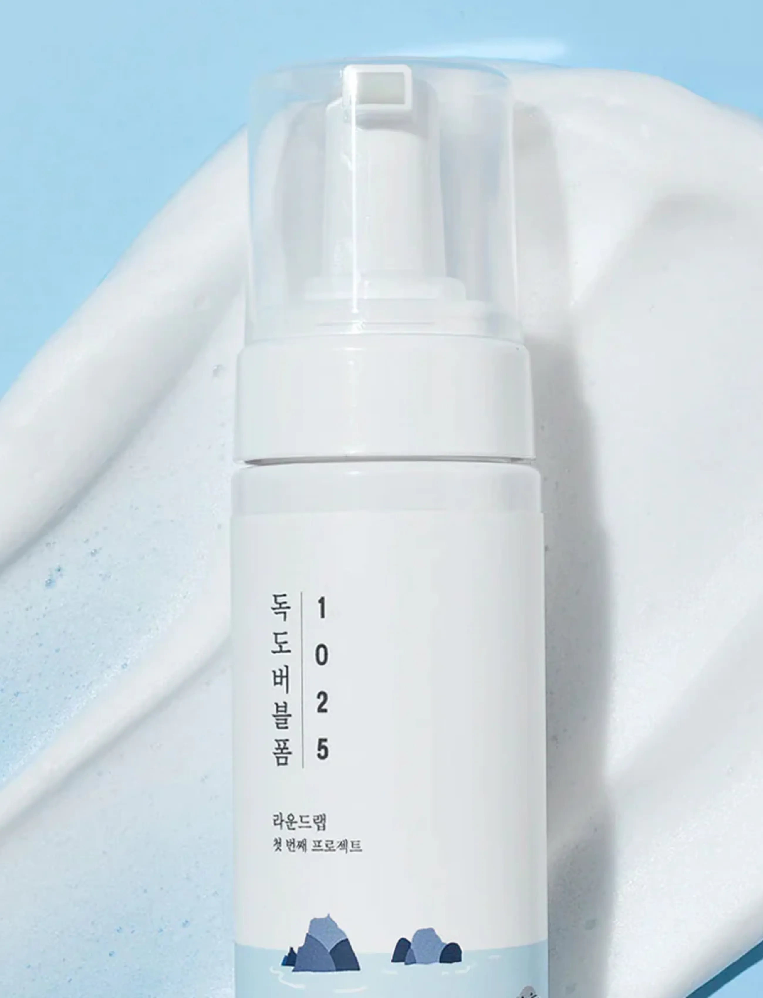 Round Lab 1025 Dokdo Bubble Foam, 150 ml, White, Cleansers > Foaming Cleanser, Dame