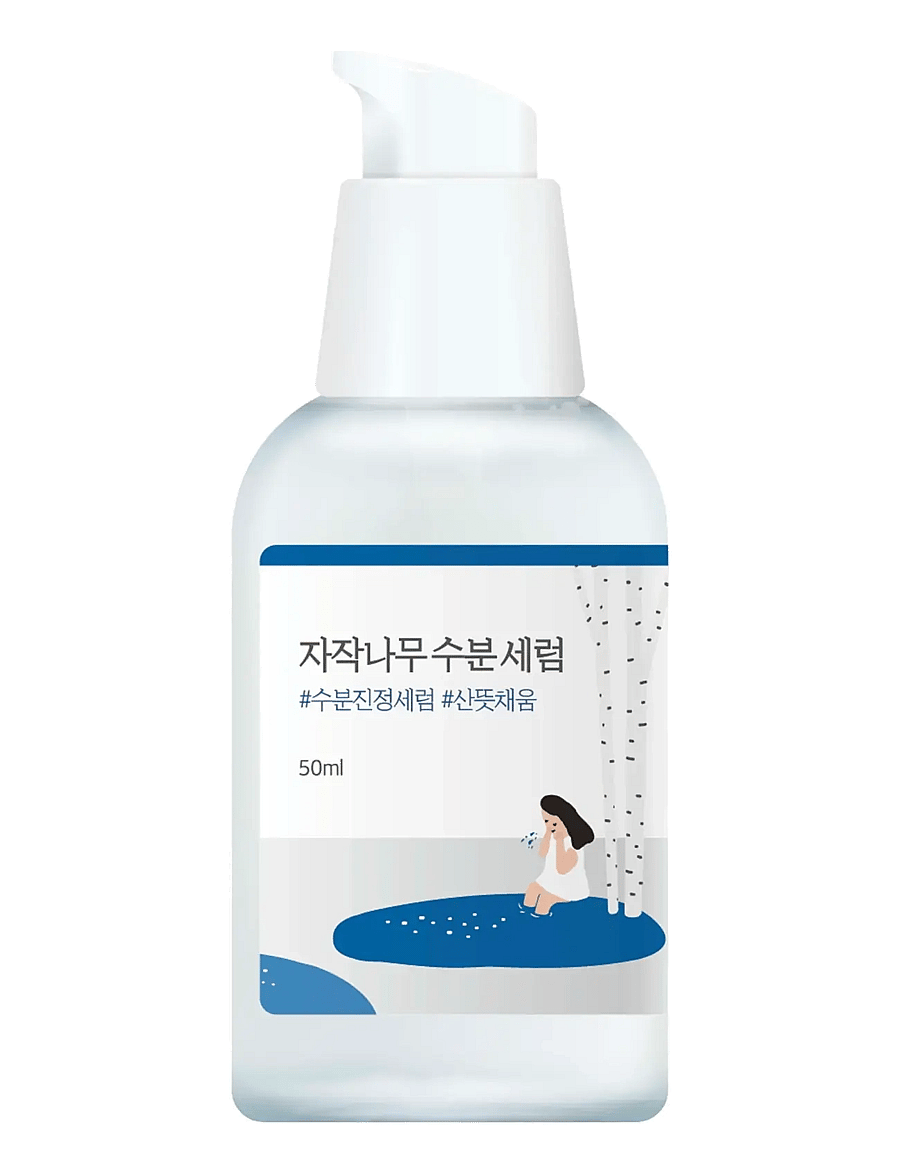 Round Lab - Birch Juice Moisturizing Serum - serum - clear - 1