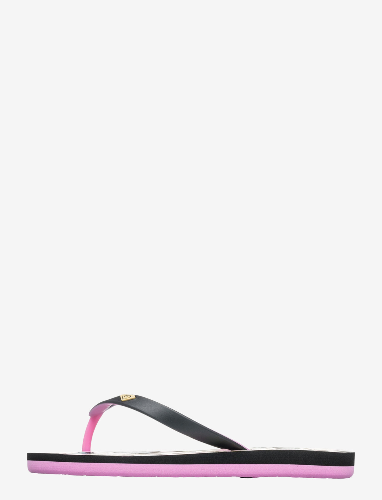 Roxy - RG TAHITI VII - flip-flops - black/pink stencil - 1