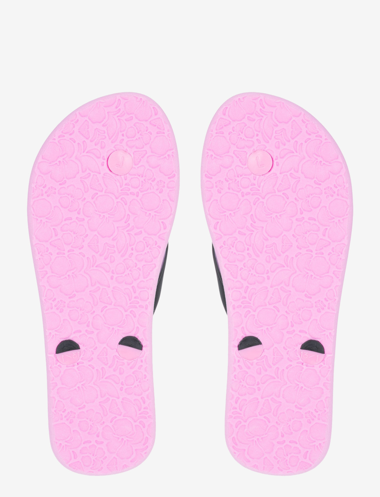 Roxy - RG TAHITI VII - flip-flops - black/pink stencil - 3