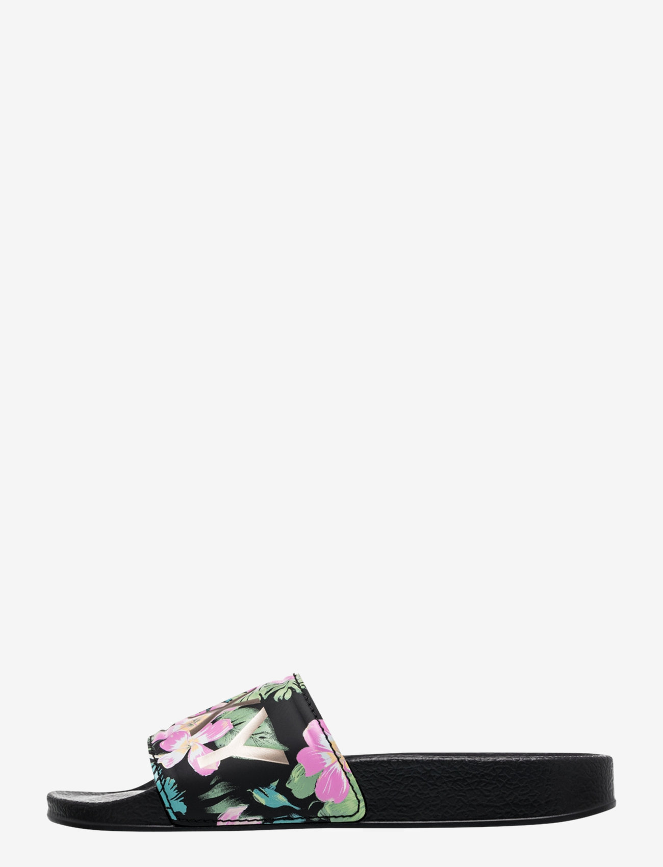 Roxy - RG SLIPPY II - die niedrigsten preise - black/pink stencil - 1