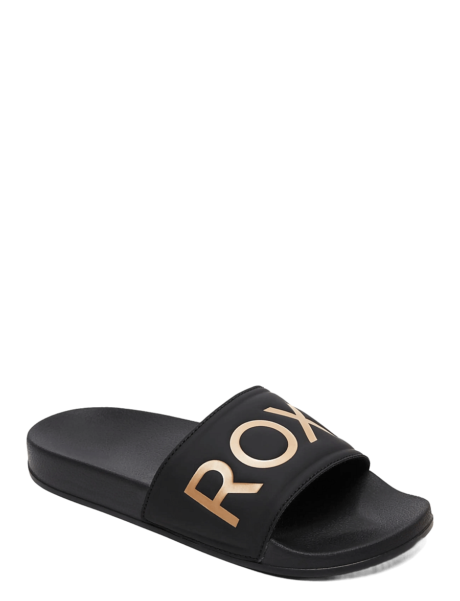 Roxy - SLIPPY II - pool-sandalen - black/m gold - 1