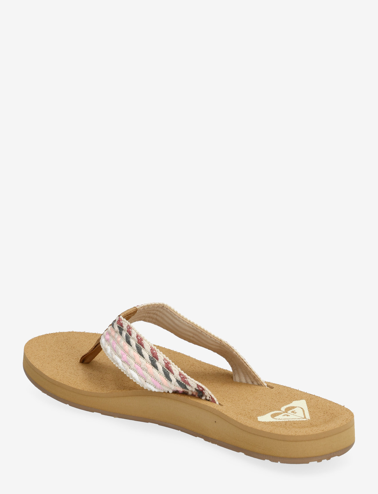 Roxy Sandalias Mujer Porto Flip-Flops Natural Sandalias Roxy