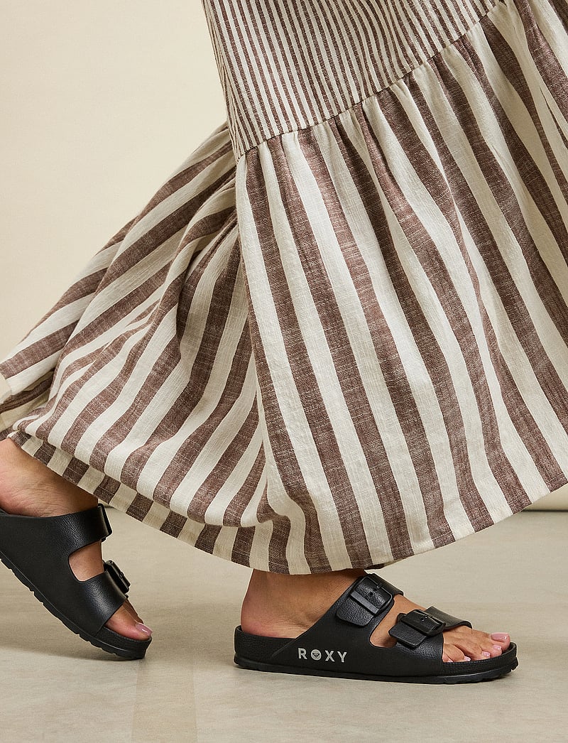 Roxy - KATTIE - sandaalid ja sussid - black - 4