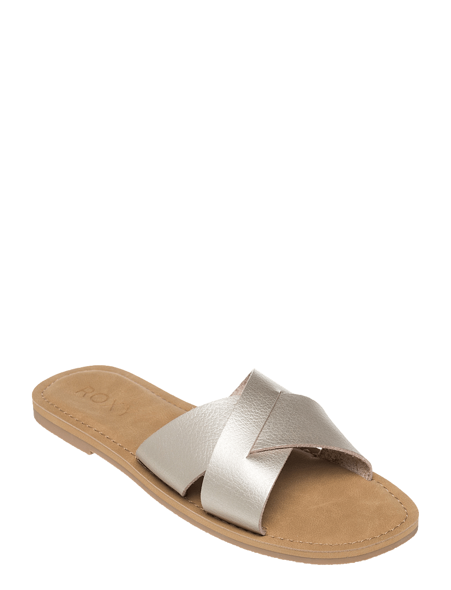 Roxy - ANDREYA - lässige sandalen - champagne - 1