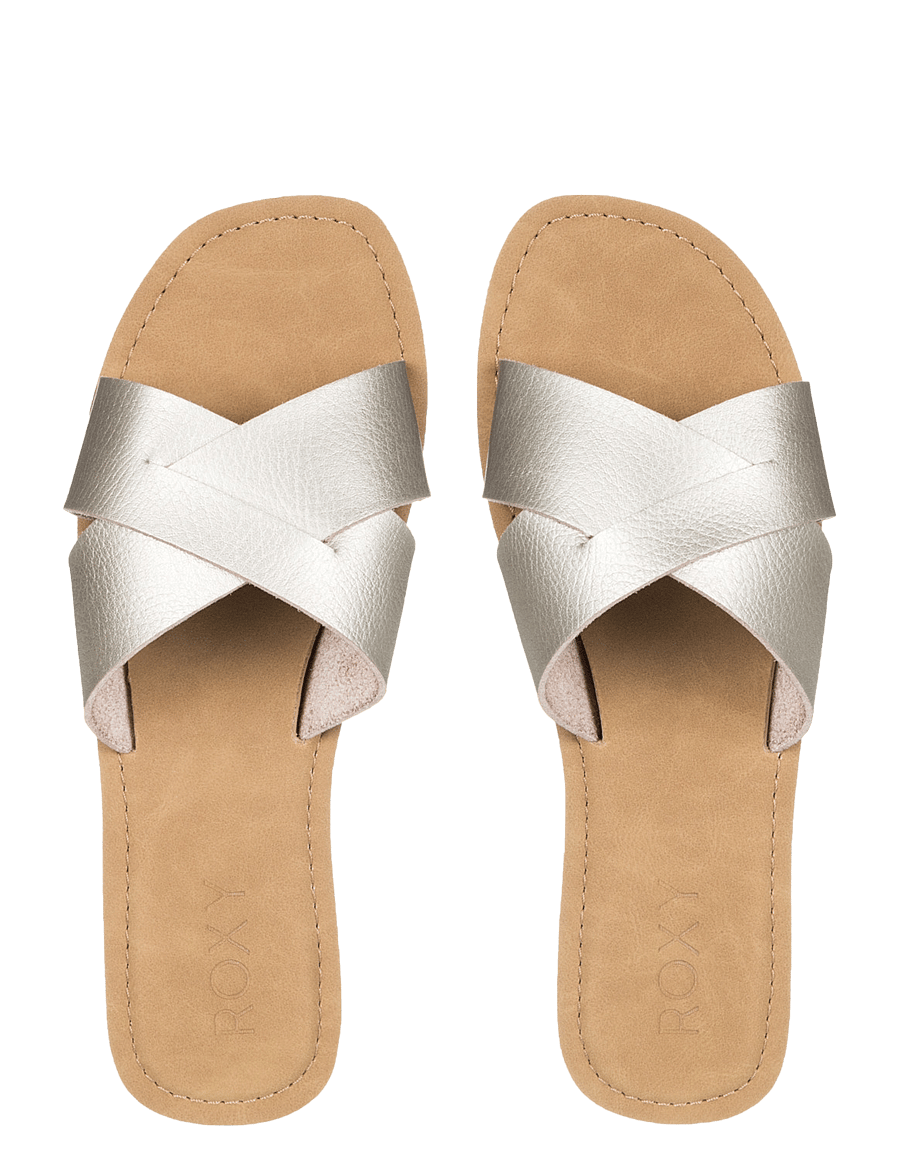 Roxy - ANDREYA - lässige sandalen - champagne - 3