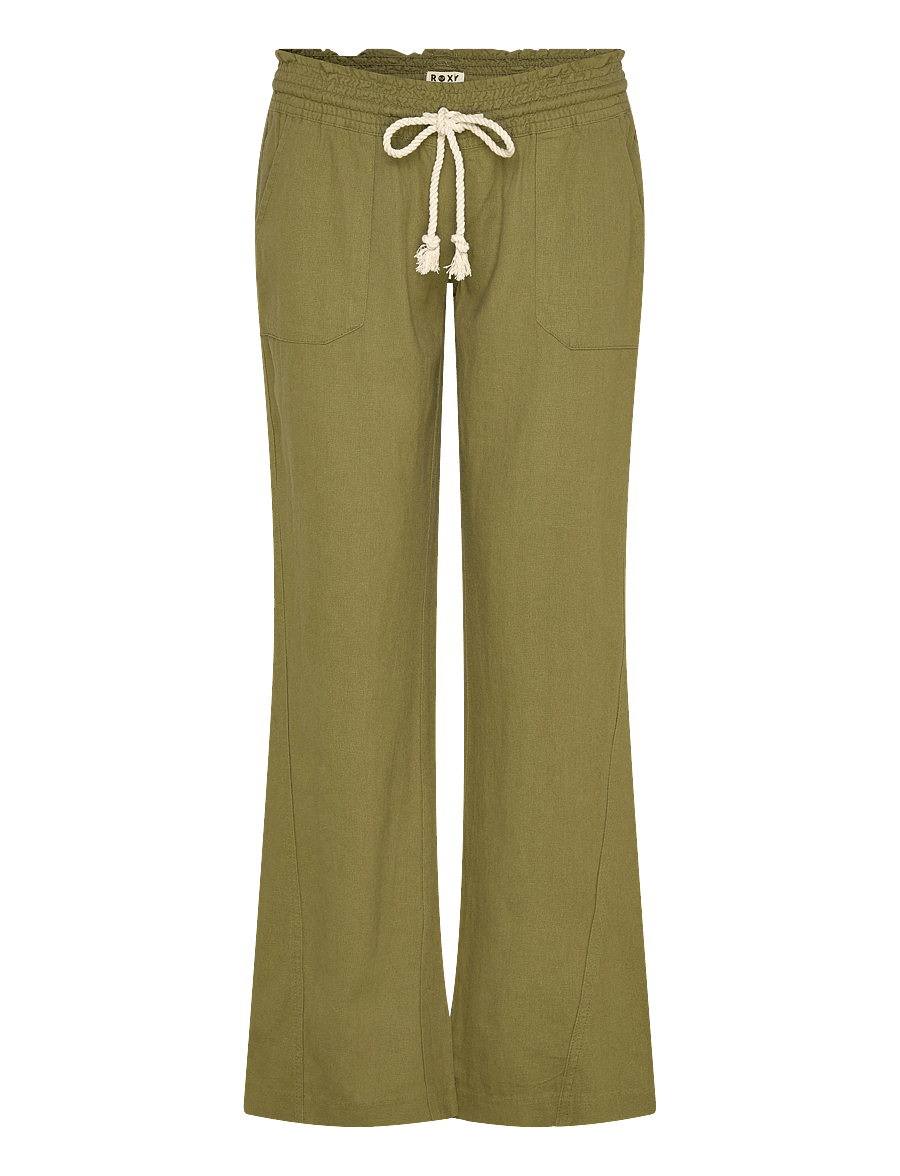 Roxy - OCEANSIDE PANT - casual byxor - loden green - 1