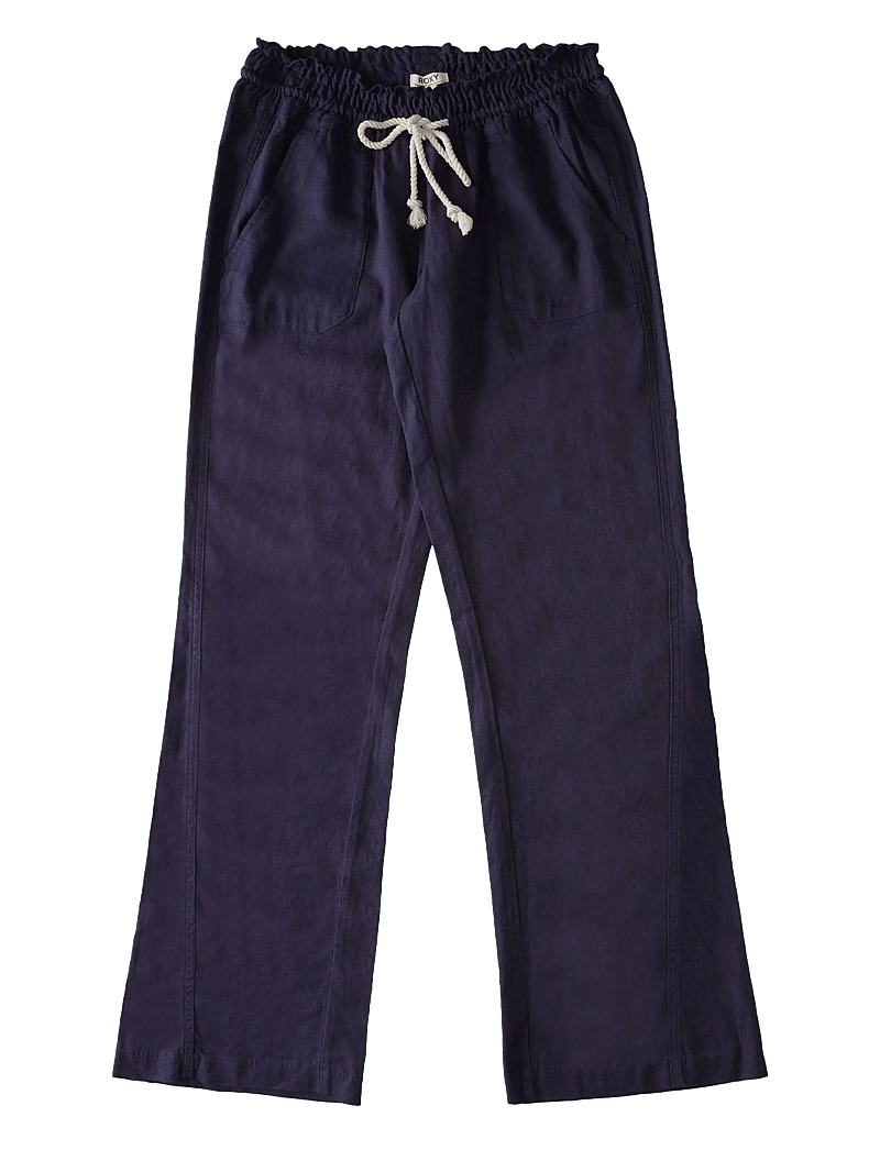 Roxy - OCEANSIDE PANT - vabaajapüksid - mood indigo - 1