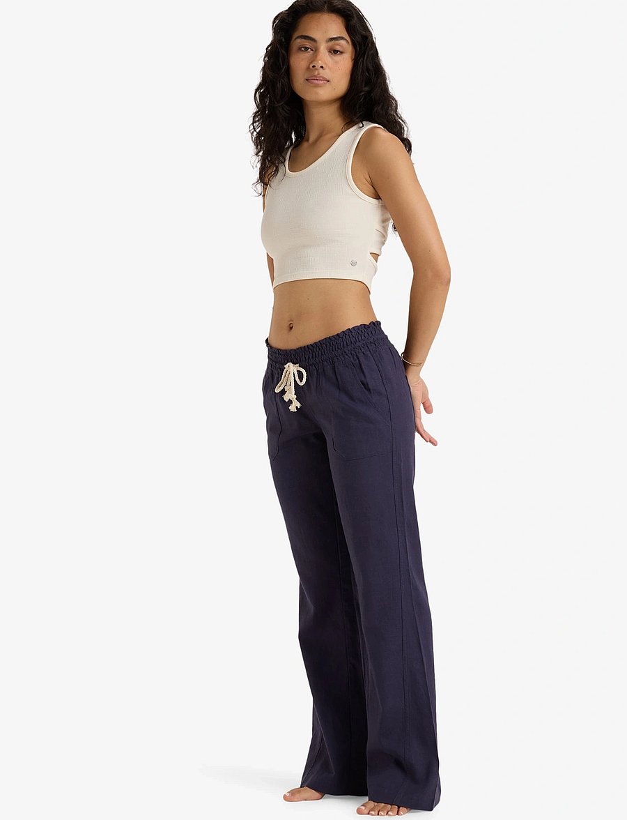 Roxy - OCEANSIDE PANT - casual broeken - mood indigo - 4