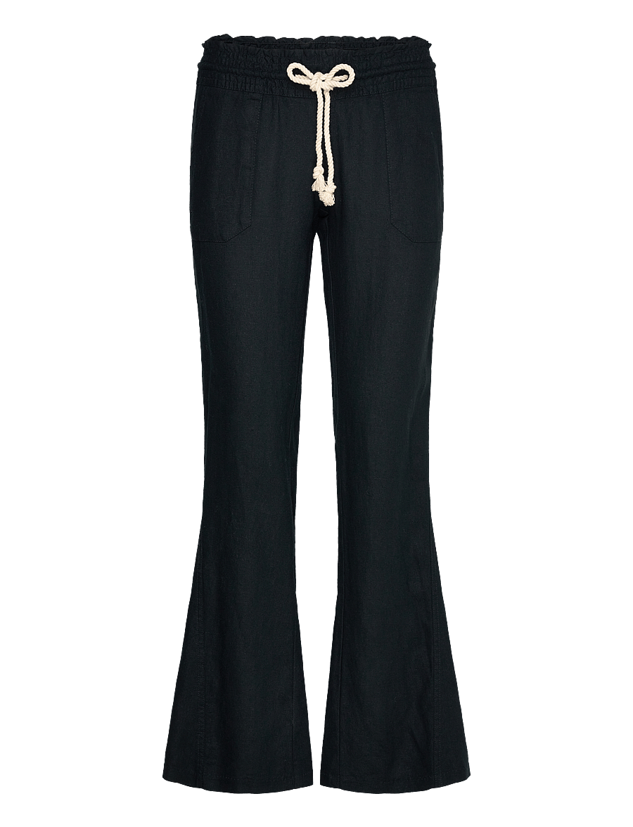 Roxy - OCEANSIDE PANT - vabaajapüksid - true black - 1