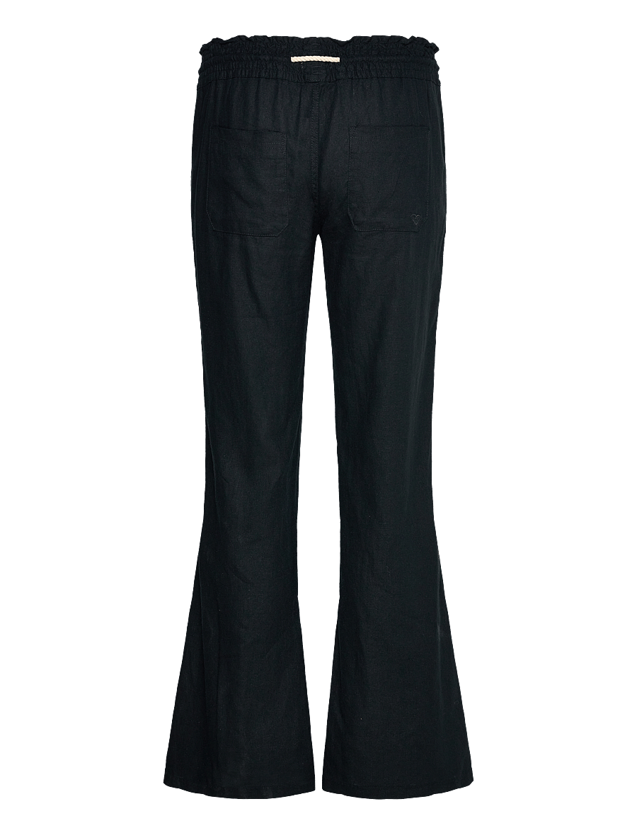 Roxy - OCEANSIDE PANT - vabaajapüksid - true black - 2