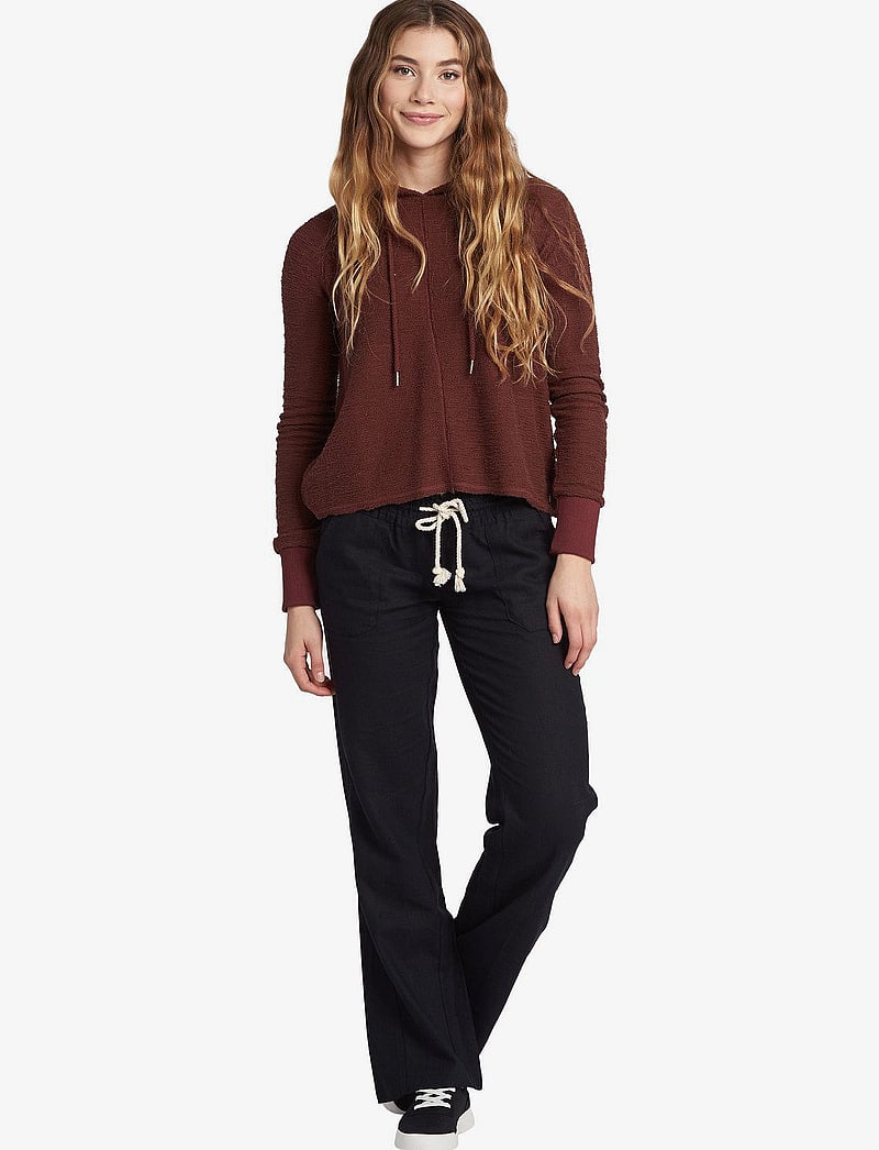 Roxy - OCEANSIDE PANT - casual trousers - true black - 4