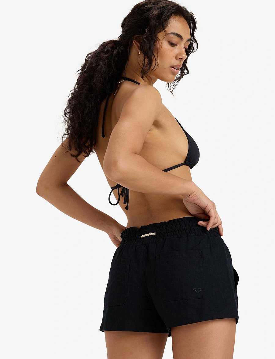 Roxy - OCEANSIDE SHORT - casual shorts - true black - 3