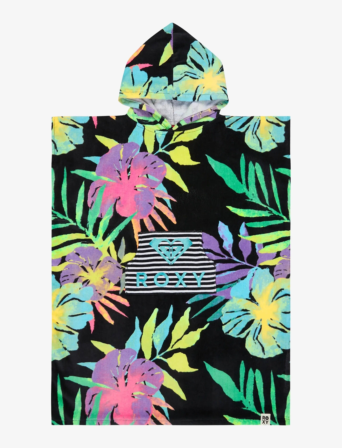 Roxy - RG STAY MAGICAL PRINTED - bademäntel - anthracite aquarella active rg - 1