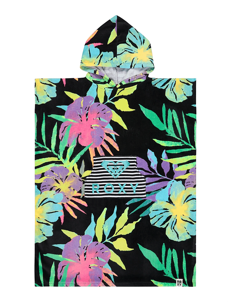 Roxy - RG STAY MAGICAL PRINTED - bademäntel - anthracite aquarella active rg - 1