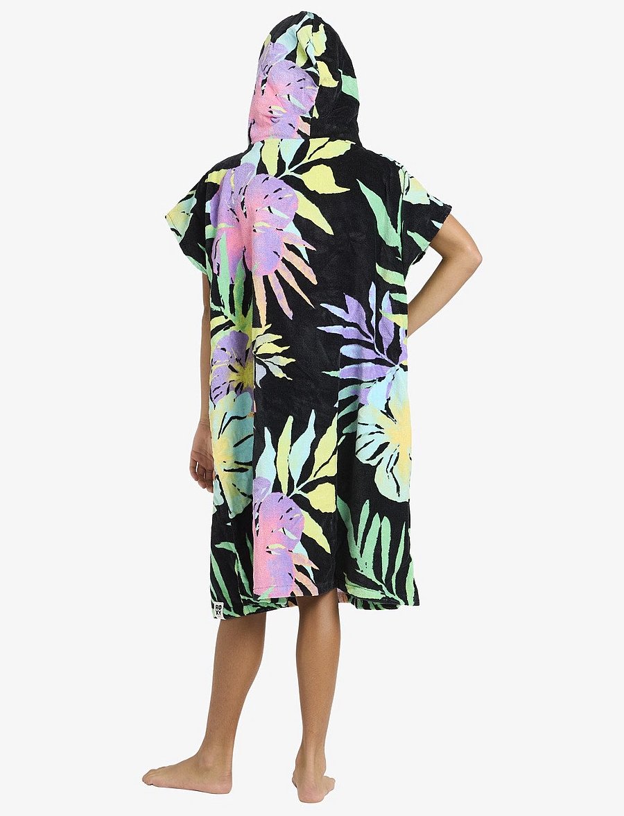 Roxy - RG STAY MAGICAL PRINTED - badekåber - anthracite aquarella active rg - 3