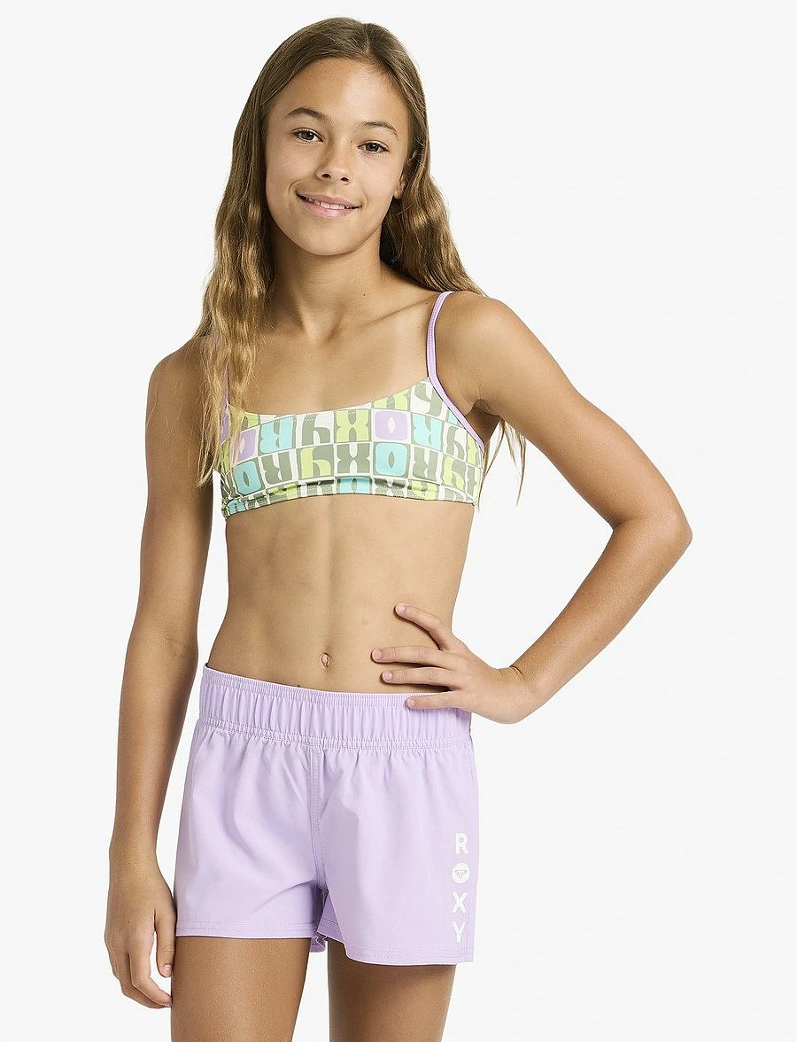 Roxy - RG ESSENTIALS BOARDSHORT - badehosen - crocus petal - 0