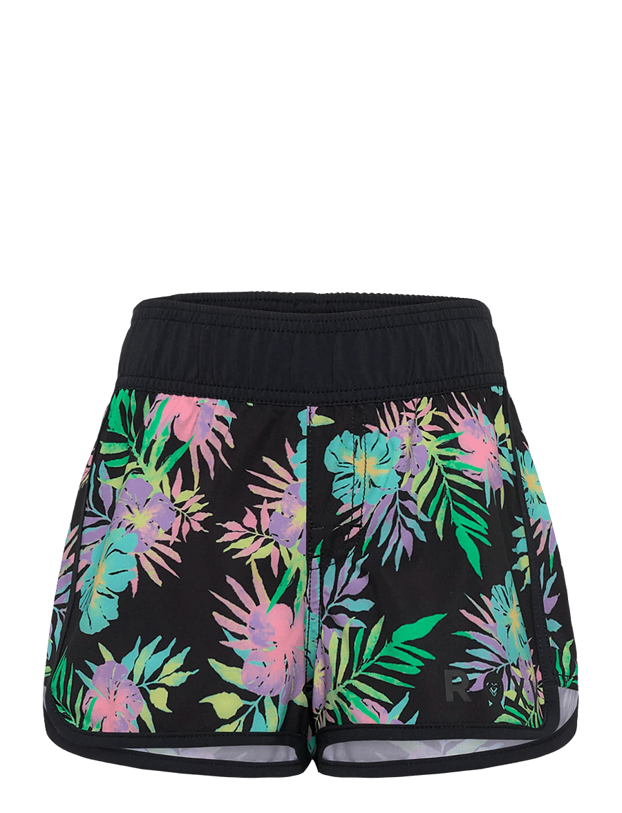 Roxy - GOOD WAVES ONLY - shorts de bain - anthracite aquarella active rg - 1
