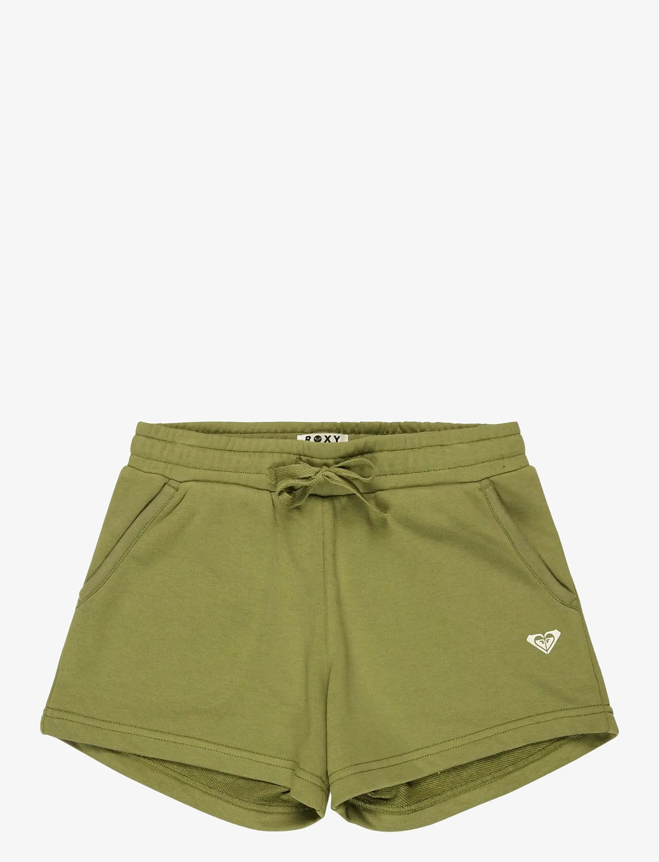 Roxy - SURF FEELING TERRY SHORT - sportsshorts - oil green - 0