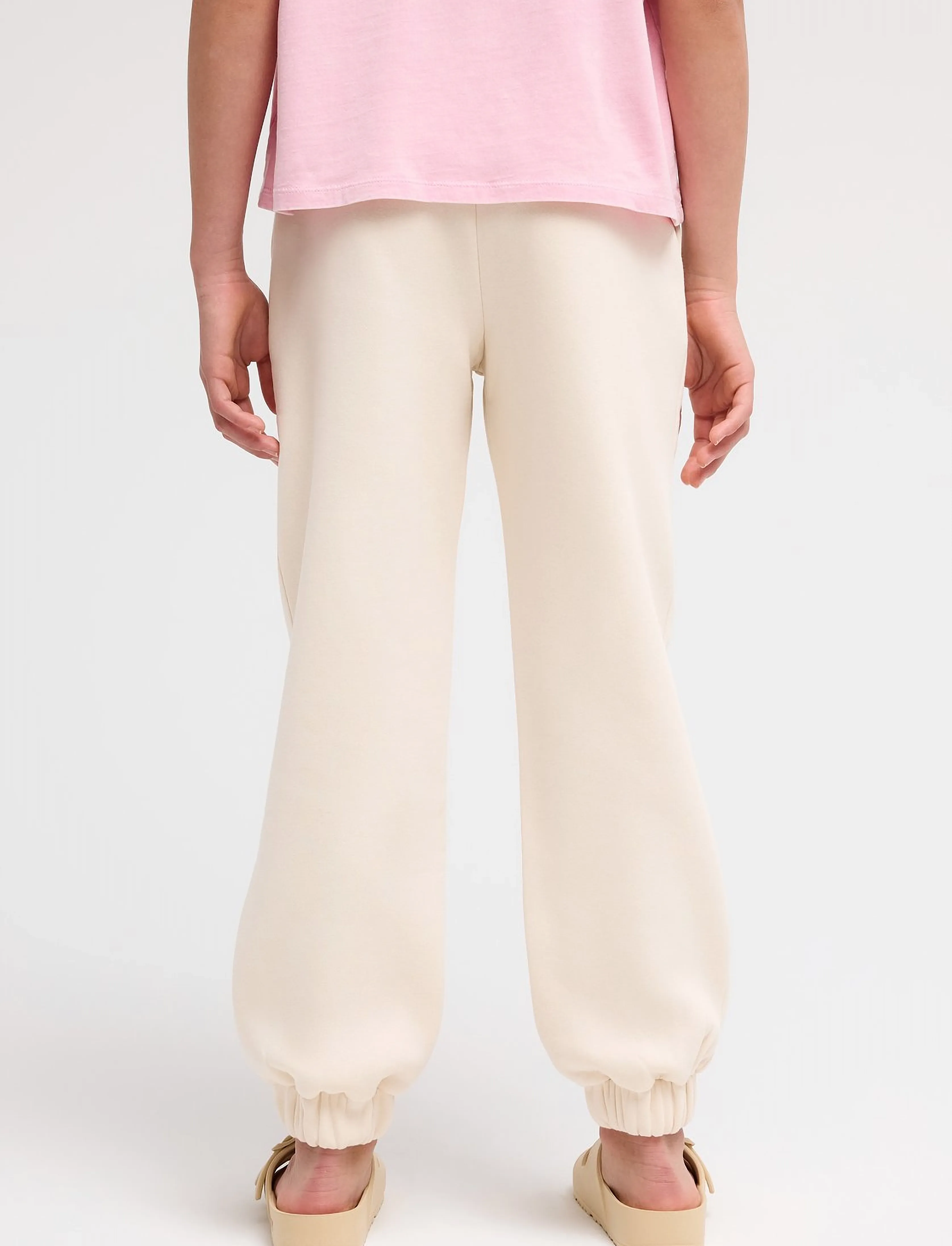 Roxy - SURF FEELING WIDE PANT BRUSHED - jogginghosen - parchment - 2
