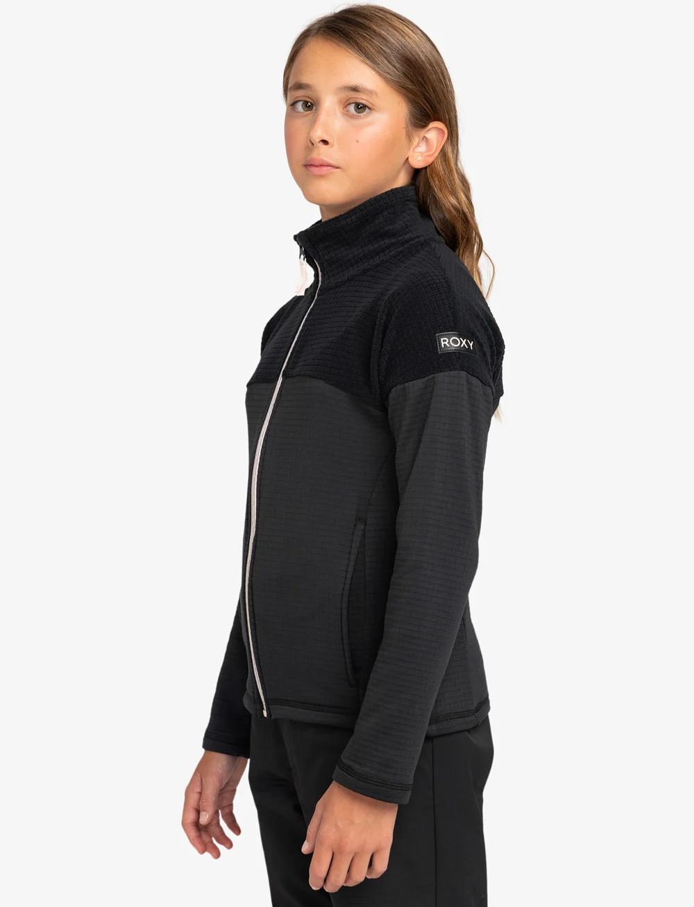 Roxy - SIDLEY GIRL - fleecejacken - true black - 4