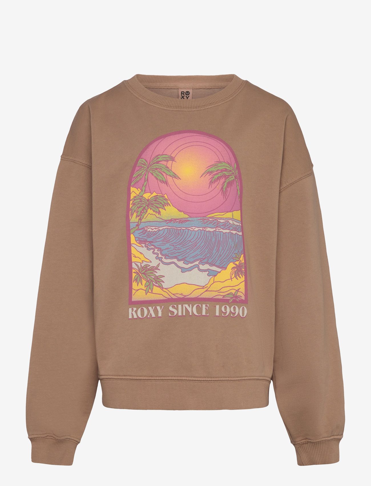 Roxy - LINEUP CREW RG TERRY - portabella - 0