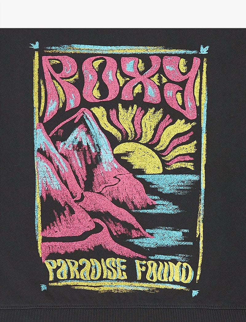 Roxy - LINEUP CREW BRUSHED RG - sweatshirts - anthracite - 2