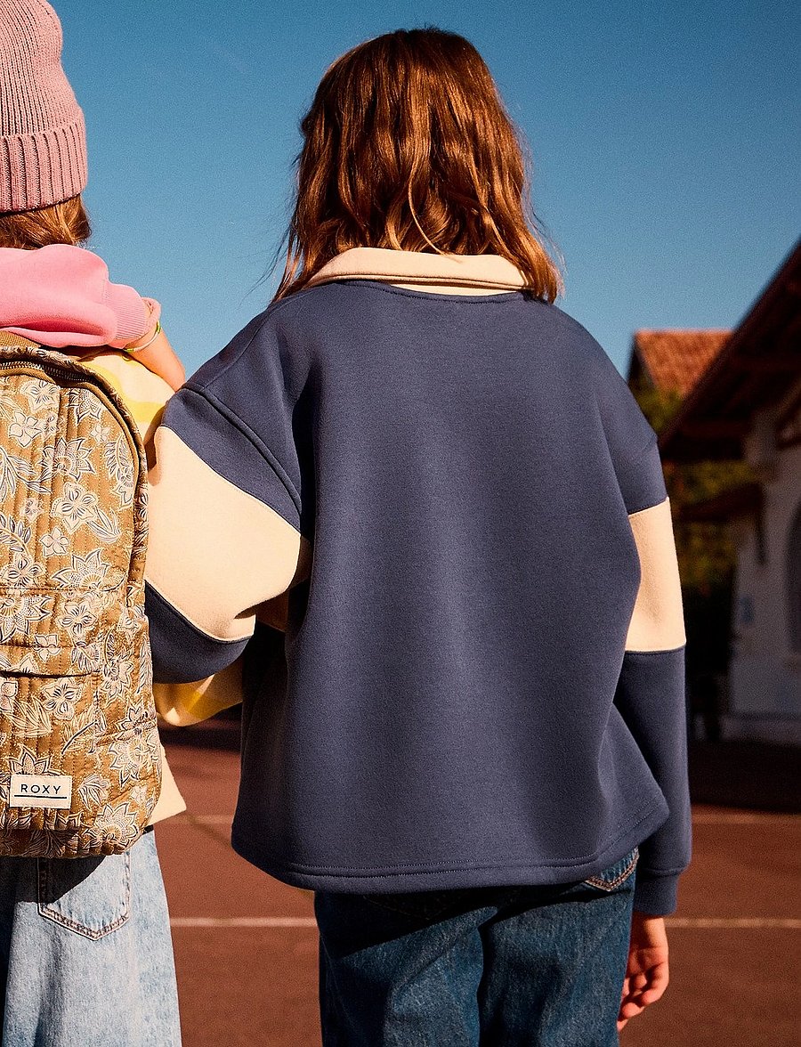 Roxy - ICONIC WAVES - langärmelig poloshirt - vintage indigo - 3
