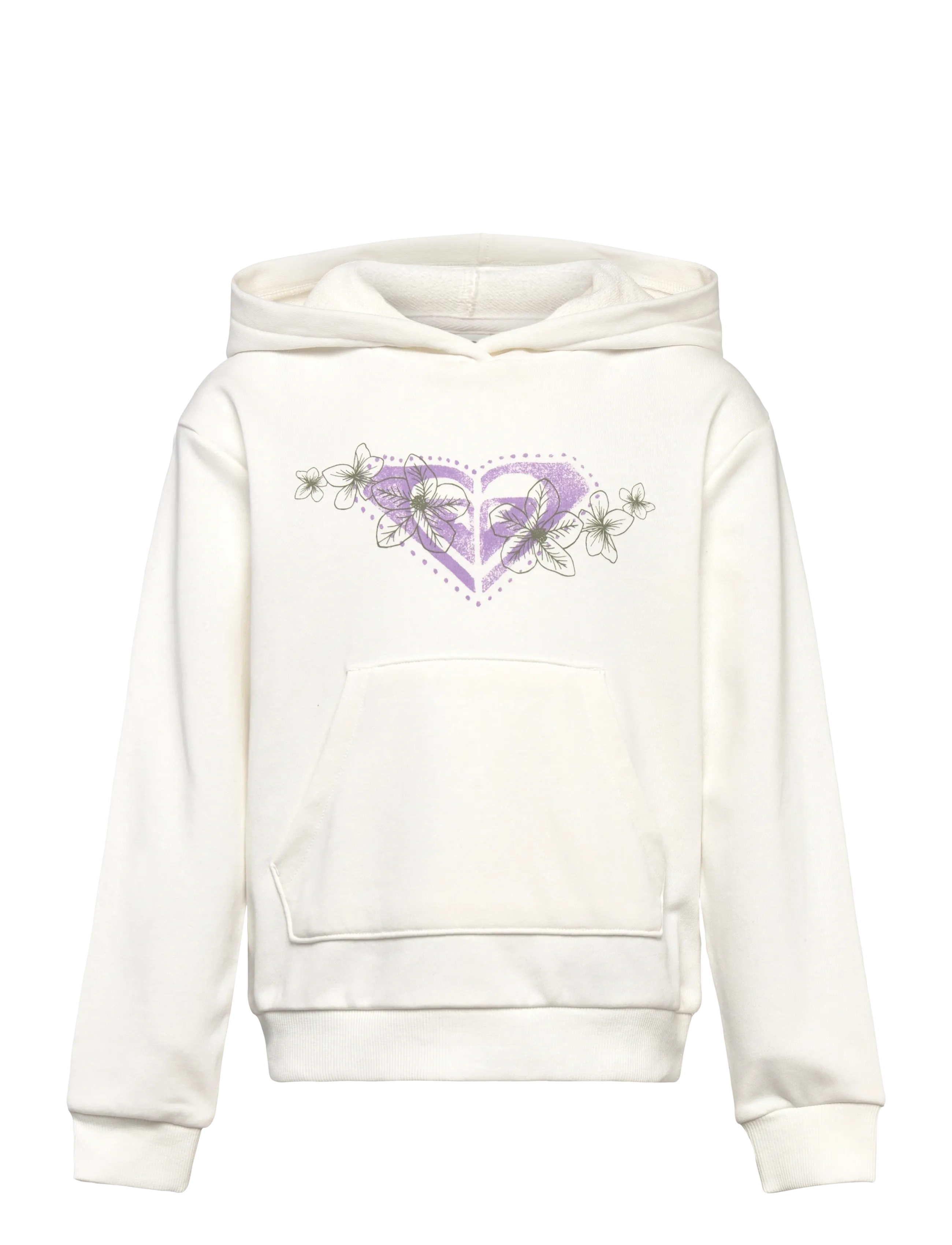 Roxy SURF FEELING HOODIE TERRY - Teens 140-176 - COCONUT MILK / cream