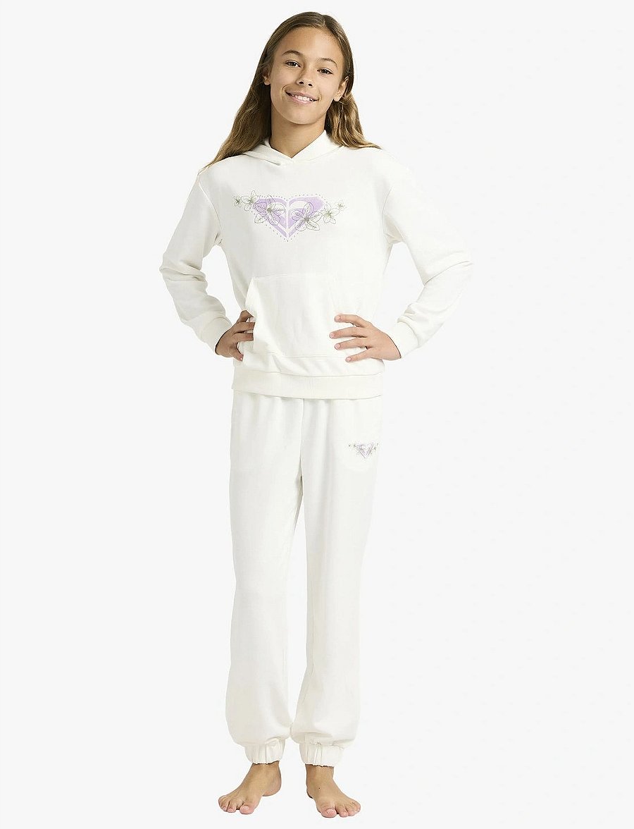 Roxy - SURF FEELING HOODIE TERRY - bluzy z kapturem - coconut milk - 4