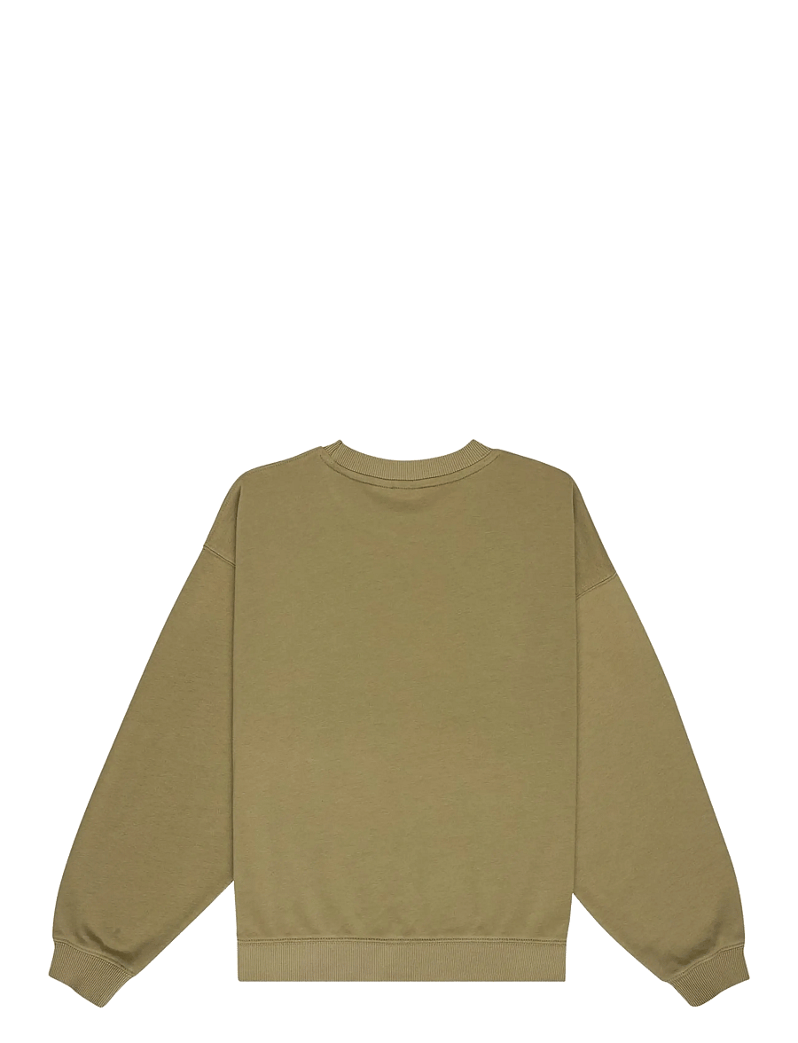 Roxy - LINEUP CREW RG TERRY - sweatshirts - oil green - 1