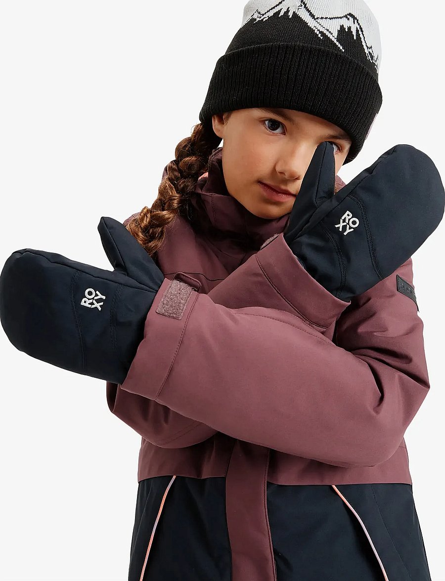Roxy - ROXY JETTY GIRL SOLID MITT - handschuhe - true black - 0