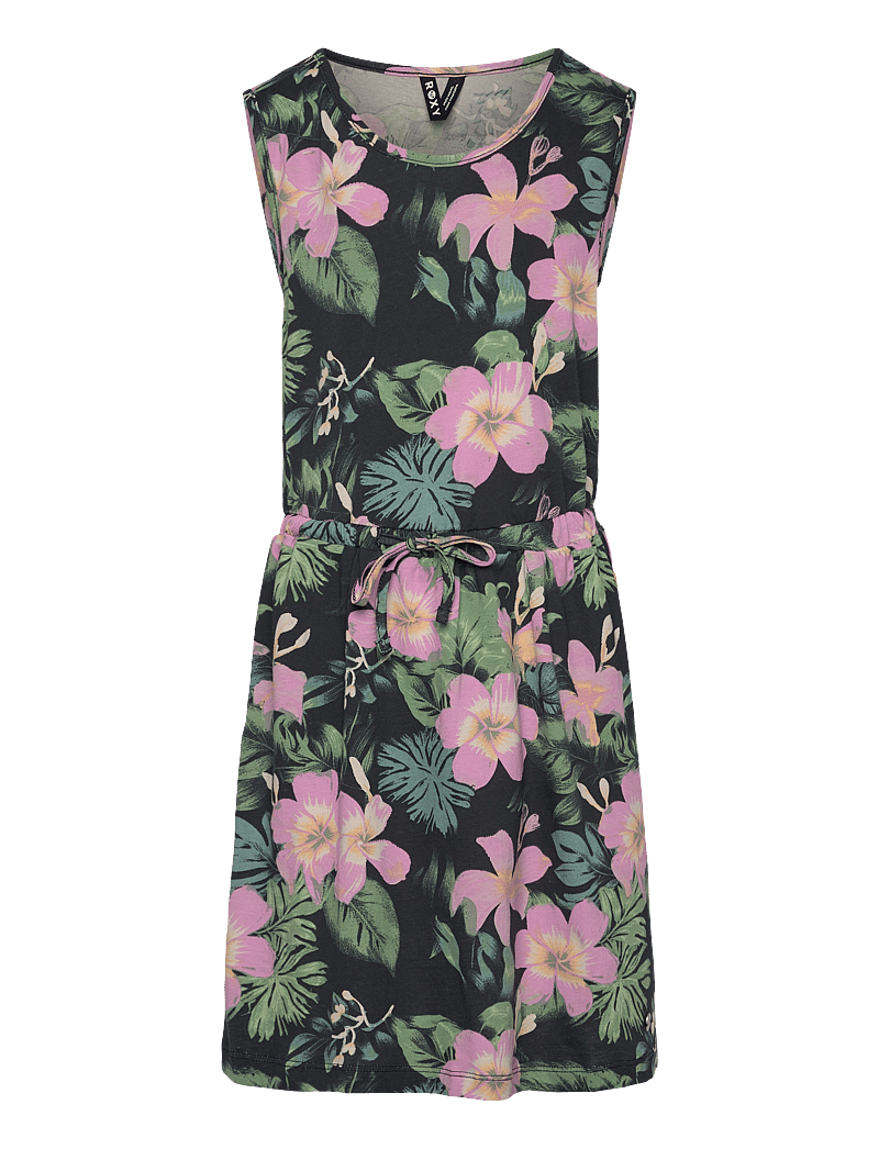 Roxy - SURFS UP RG PRINTED - kleidid ja seelikud - anthracite shadow floral - 0