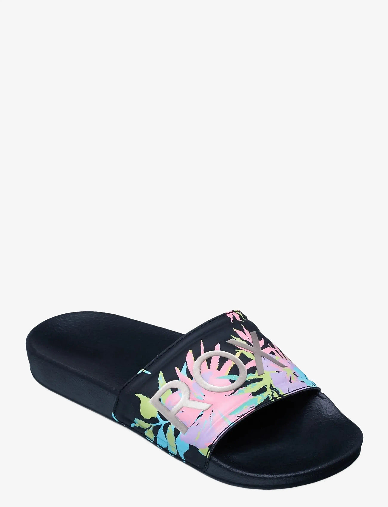 Roxy - RG SLIPPY II PRINTED - sommerschnäppchen - black multi 1 - 0