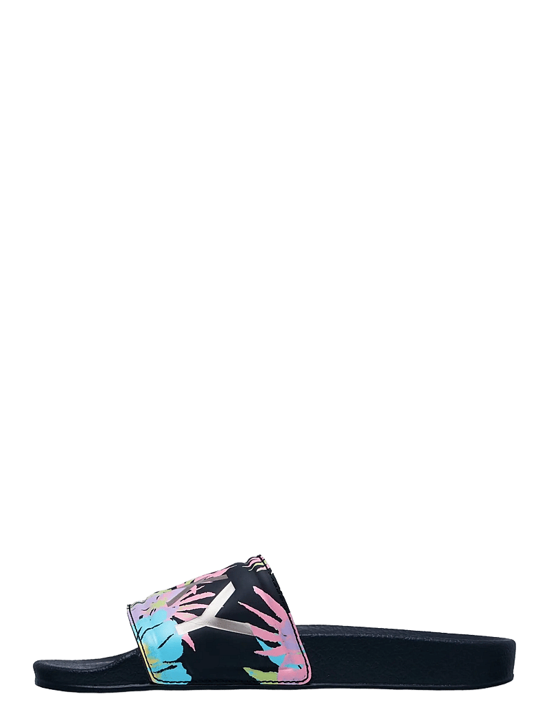 Roxy - RG SLIPPY II PRINTED - badelatschen - black multi 1 - 1