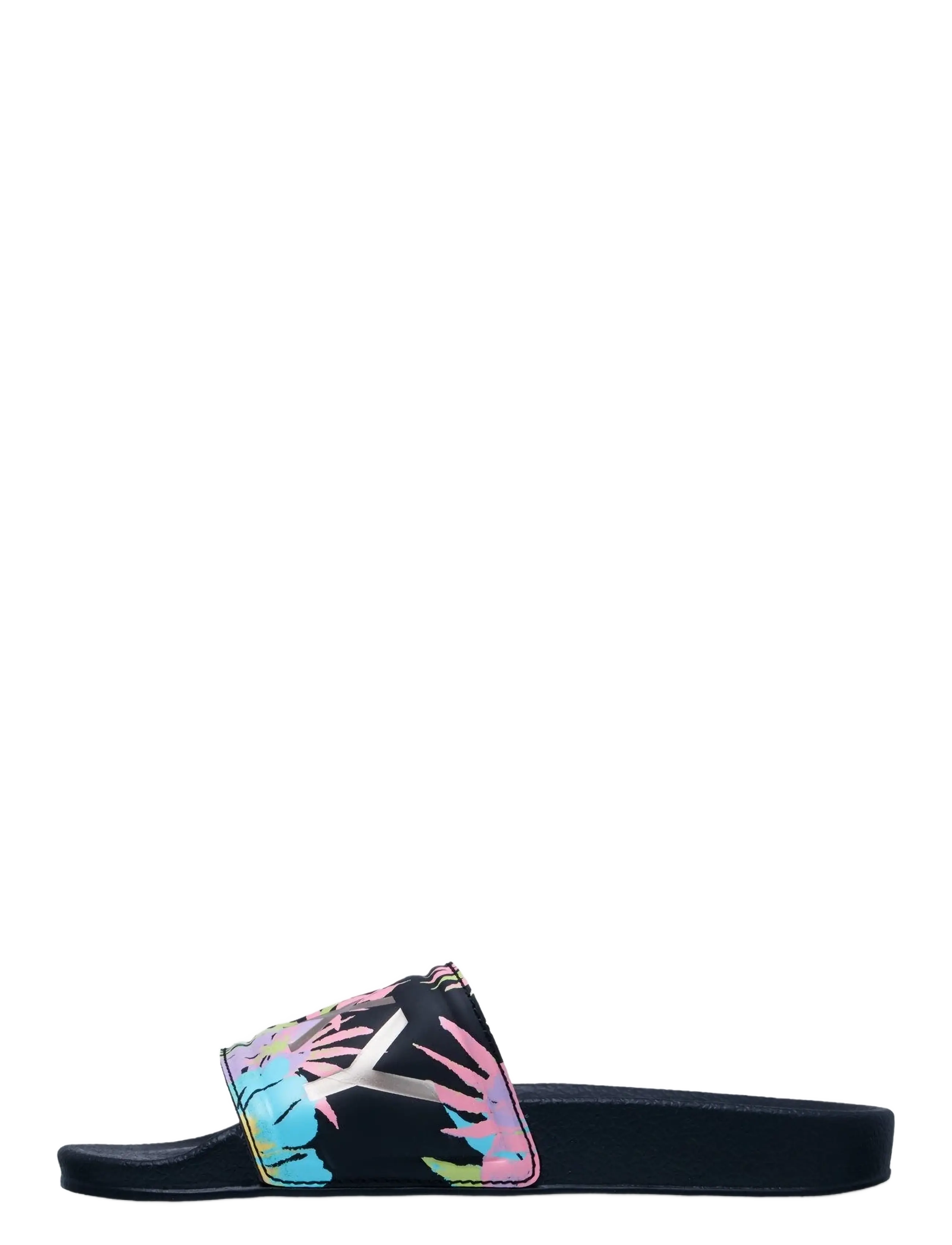 Roxy - RG SLIPPY II PRINTED - badelatschen - black multi 1 - 1