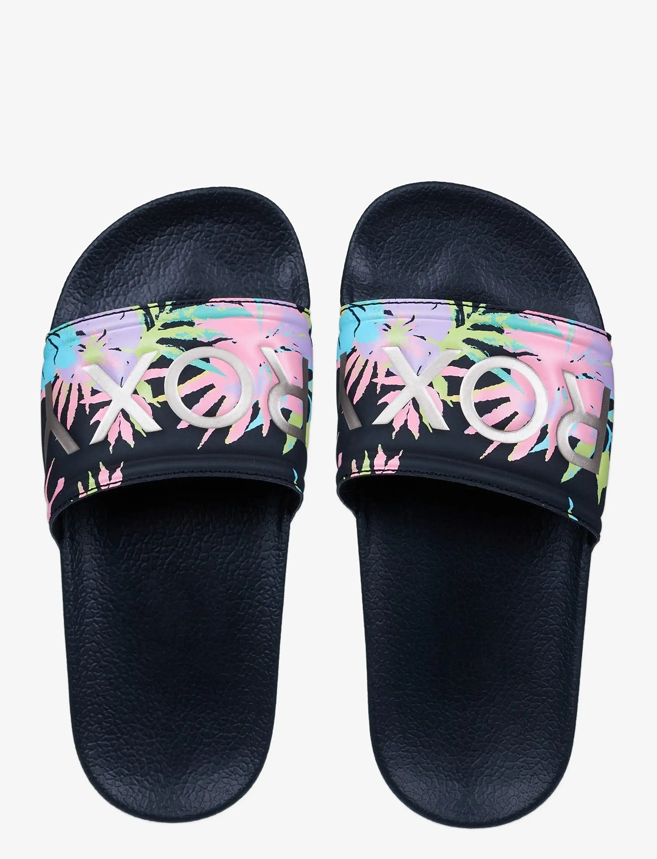 Roxy - RG SLIPPY II PRINTED - sommerschnäppchen - black multi 1 - 2
