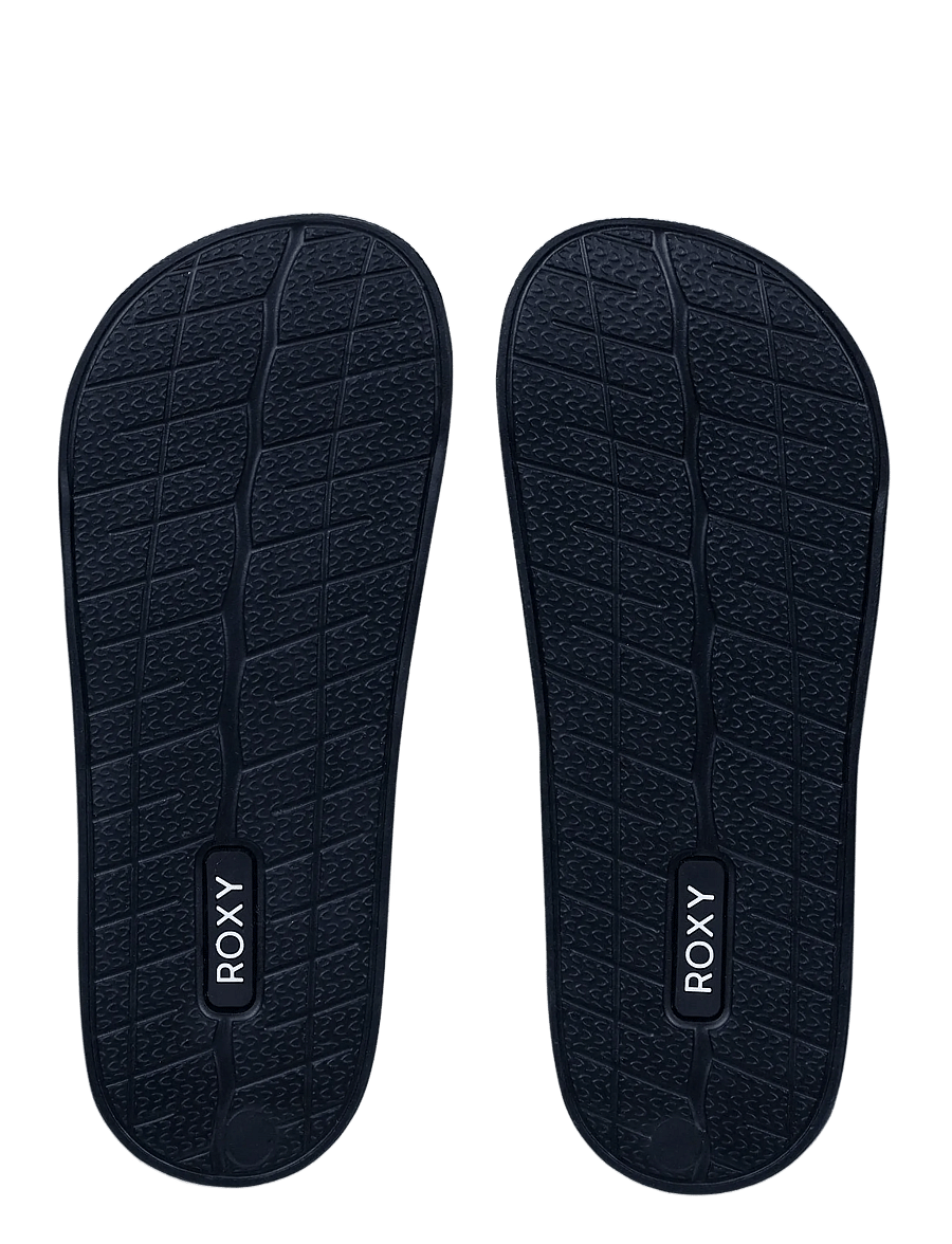 Roxy - RG SLIPPY II PRINTED - badelatschen - black multi 1 - 3