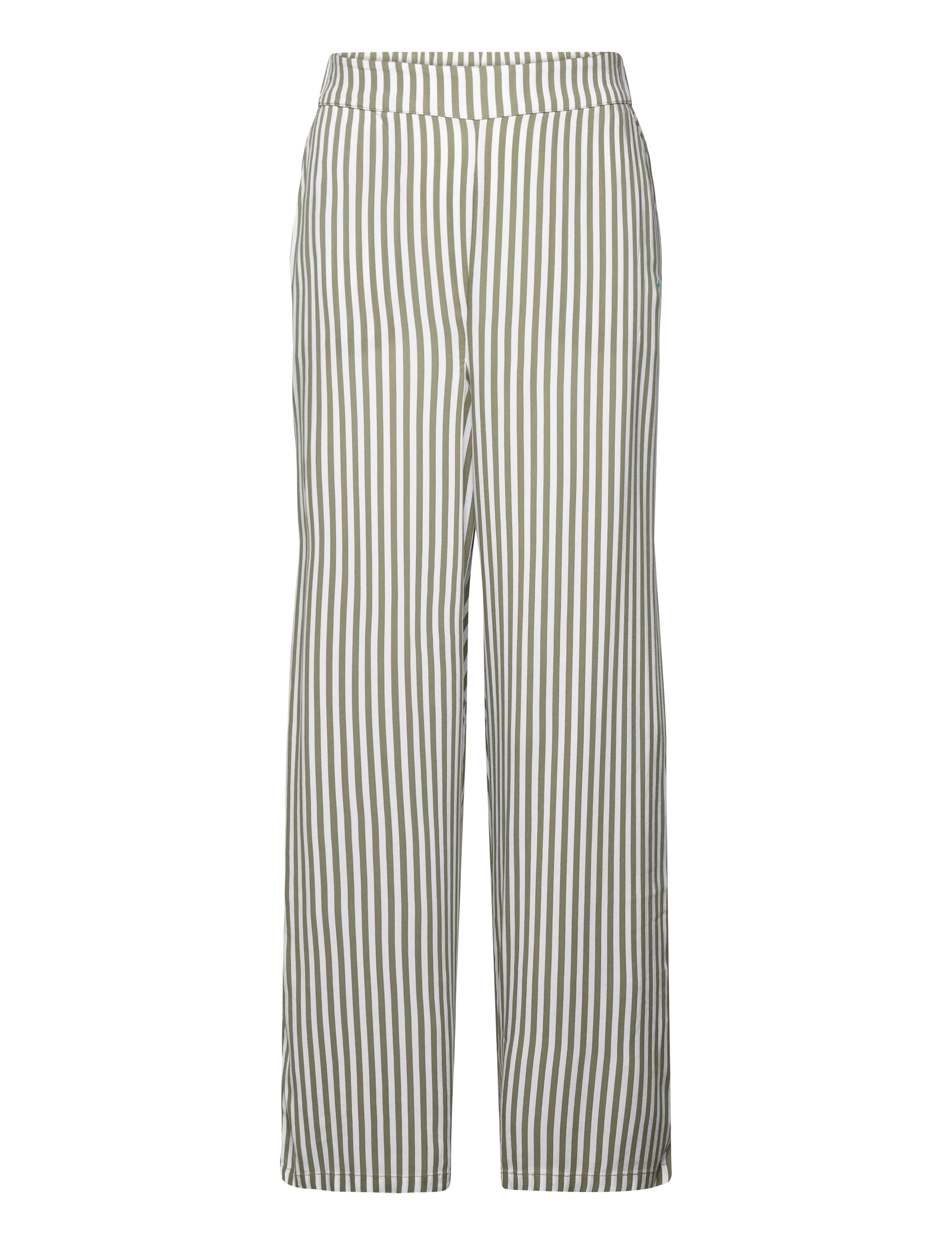 OIL GREEN VERT MODA STRIPE