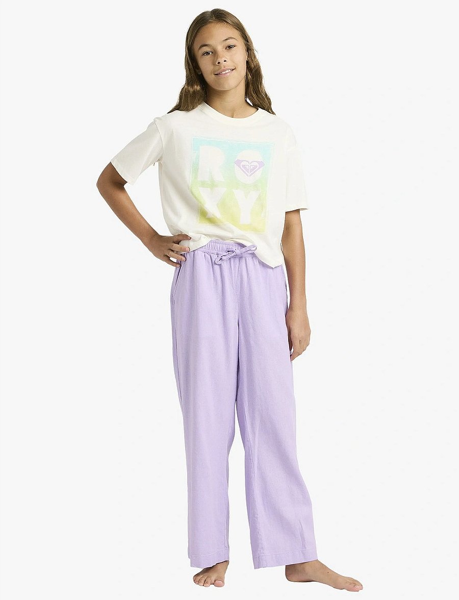 Roxy - LEKEITIO BREAK PANT RG - pantalons - crocus petal - 4