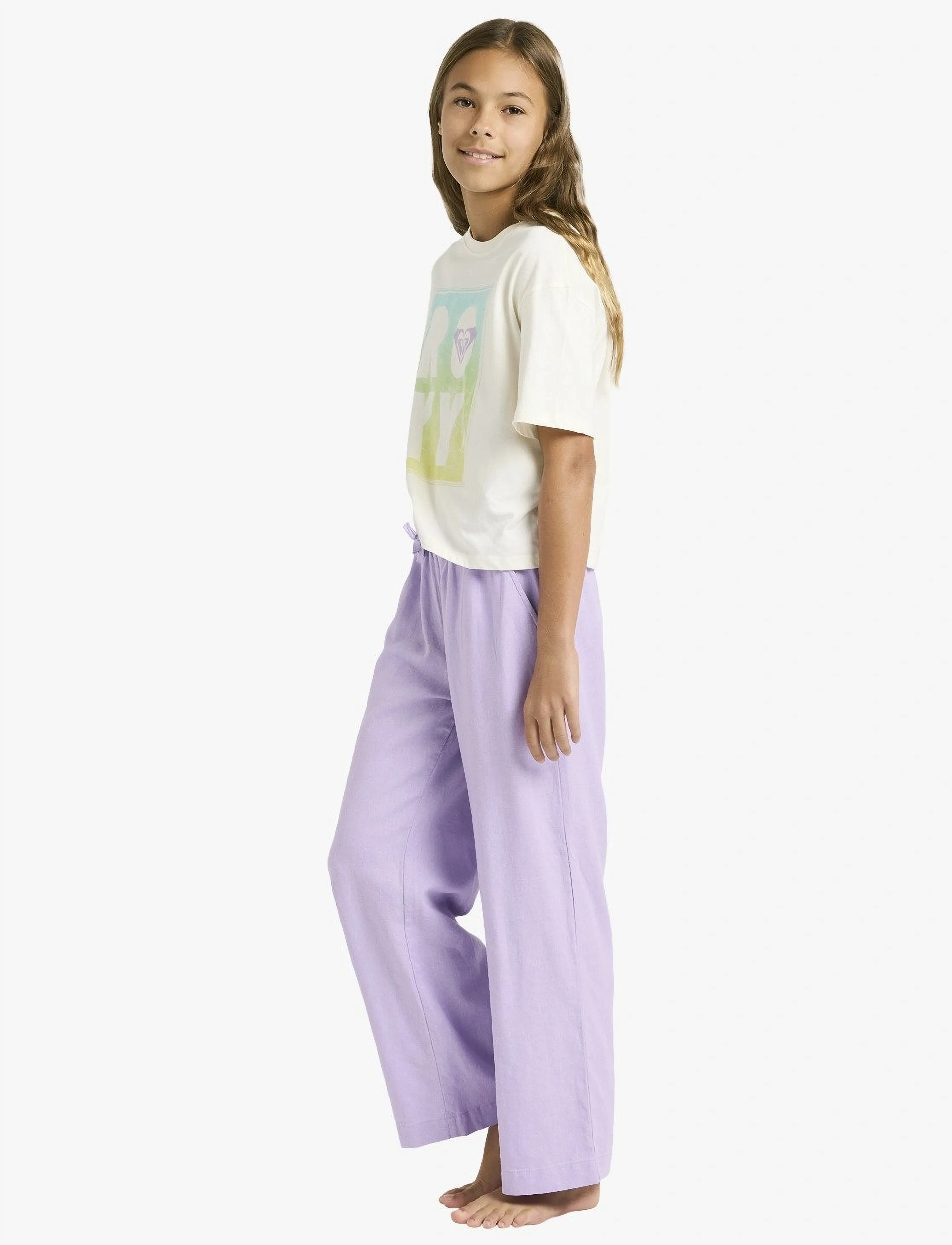 Roxy - LEKEITIO BREAK PANT RG - pantalons - crocus petal - 5